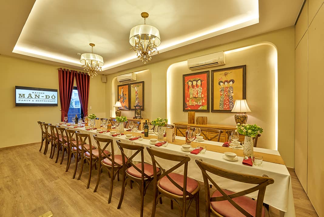 Restaurant for Meetings and Events in District 1, HCMC
