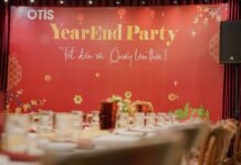 Restaurant holding year-end party with less than 10 tables in District 1, Ho Chi Minh City